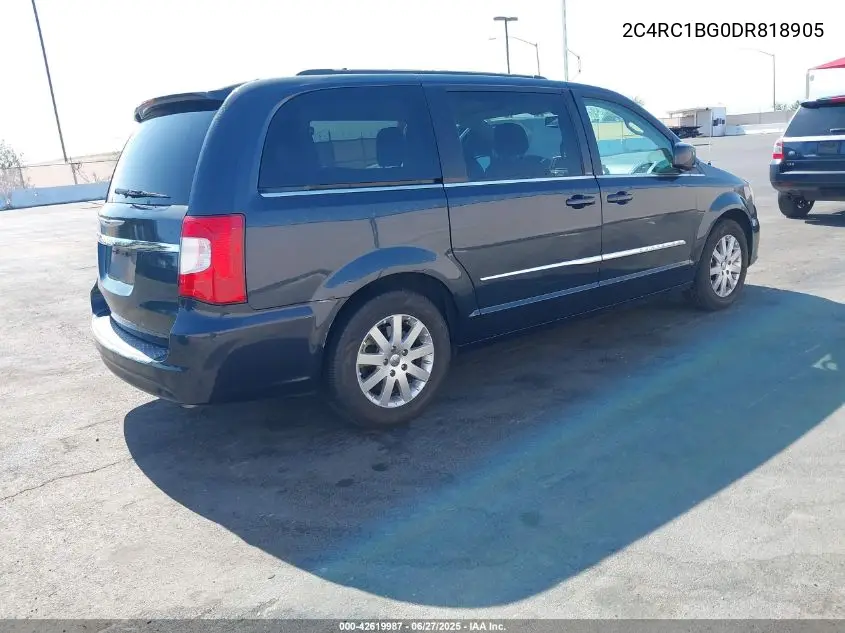 2013 Chrysler Town & Country Touring VIN: 2C4RC1BG0DR818905 Lot: 42619987
