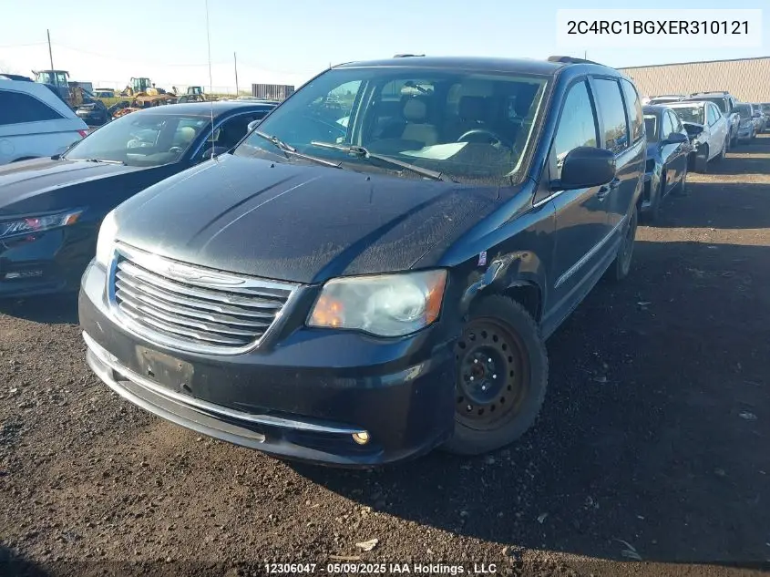 2014 Chrysler Town & Country Touring VIN: 2C4RC1BGXER310121 Lot: 12306047