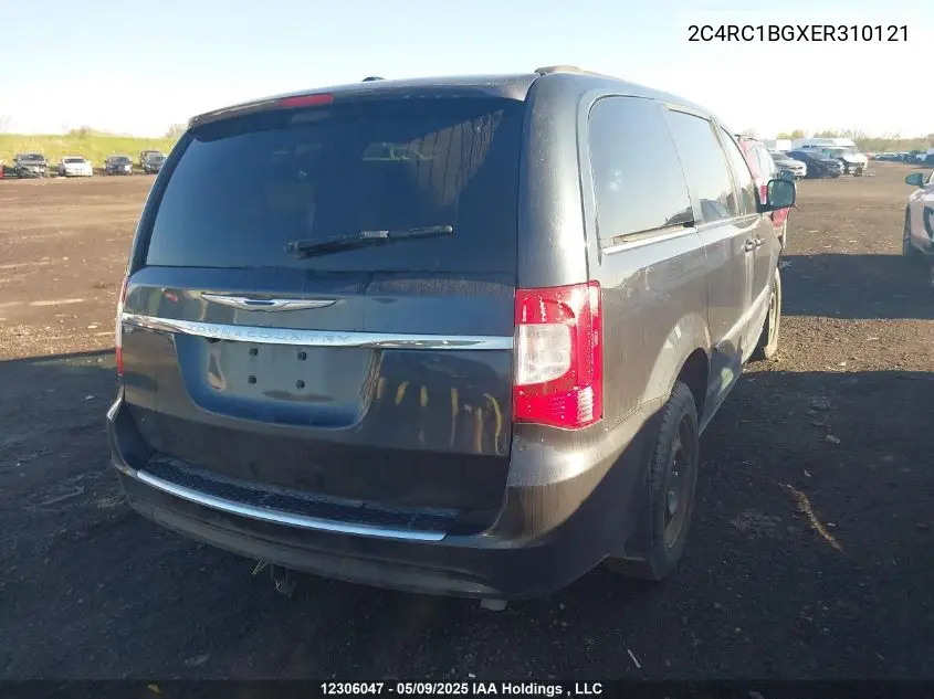 2014 Chrysler Town & Country Touring VIN: 2C4RC1BGXER310121 Lot: 12306047