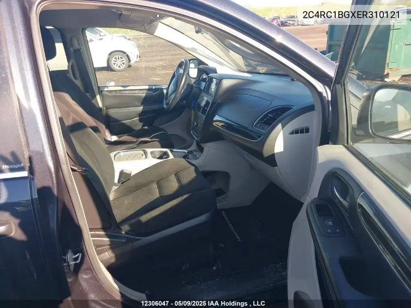 2014 Chrysler Town & Country Touring VIN: 2C4RC1BGXER310121 Lot: 12306047