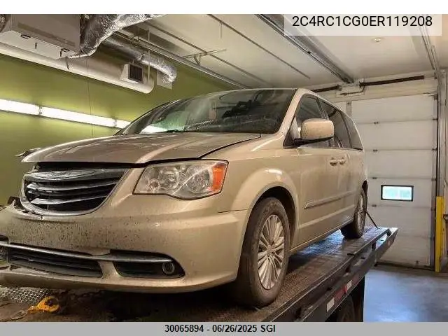 2014 Chrysler Town & Country Touring L VIN: 2C4RC1CG0ER119208 Lot: 30065894