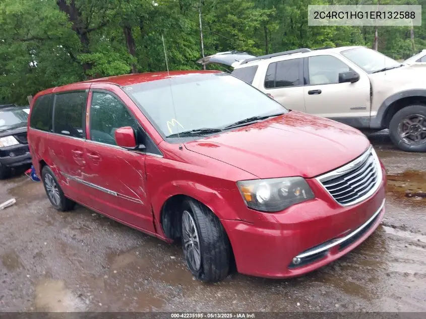 2014 Chrysler Town & Country S VIN: 2C4RC1HG1ER132588 Lot: 42235195
