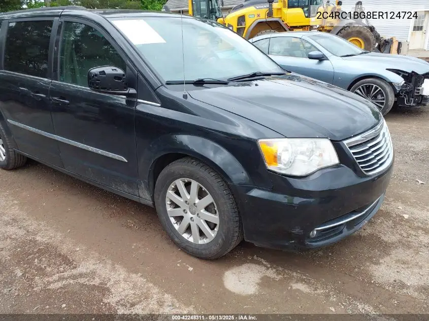 2014 Chrysler Town & Country Touring VIN: 2C4RC1BG8ER124724 Lot: 42248311
