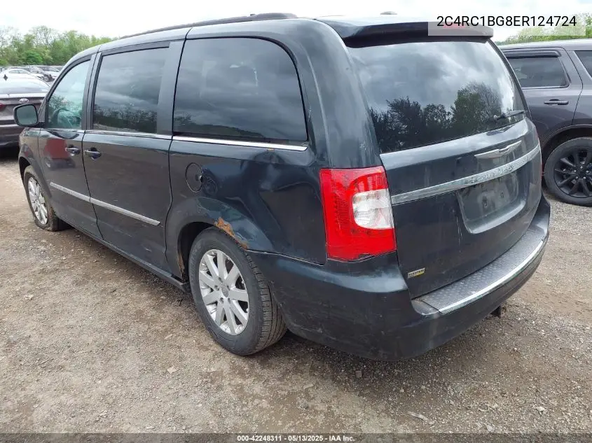 2014 Chrysler Town & Country Touring VIN: 2C4RC1BG8ER124724 Lot: 42248311