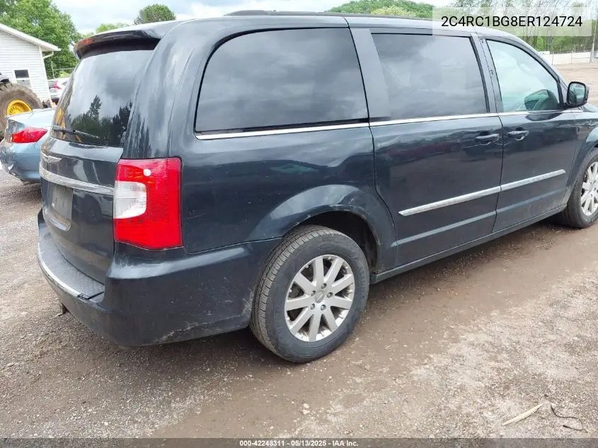 2014 Chrysler Town & Country Touring VIN: 2C4RC1BG8ER124724 Lot: 42248311