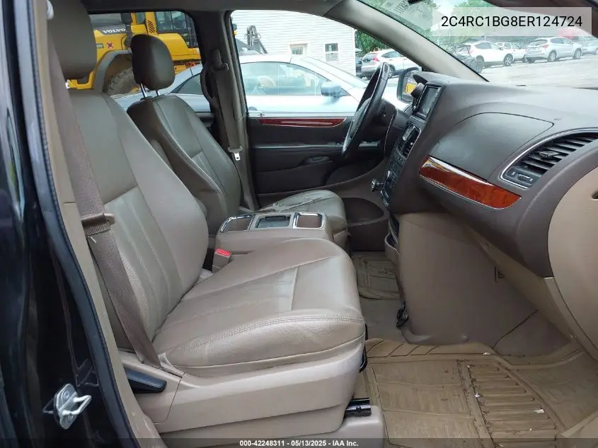 2014 Chrysler Town & Country Touring VIN: 2C4RC1BG8ER124724 Lot: 42248311