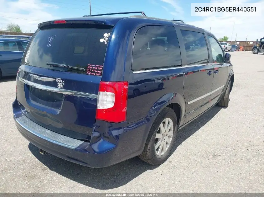 2014 Chrysler Town & Country Touring VIN: 2C4RC1BG5ER440551 Lot: 42265340