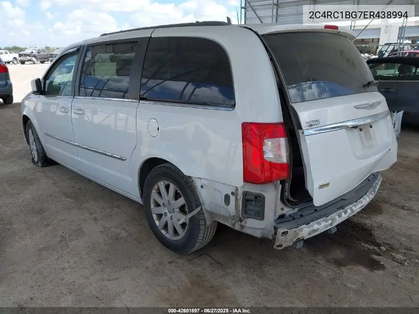 2014 Chrysler Town & Country Touring VIN: 2C4RC1BG7ER438994 Lot: 42601897