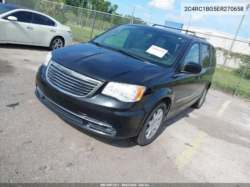 2014 Chrysler Town & Country Touring VIN: 2C4RC1BG5ER270658 Lot: 42611211