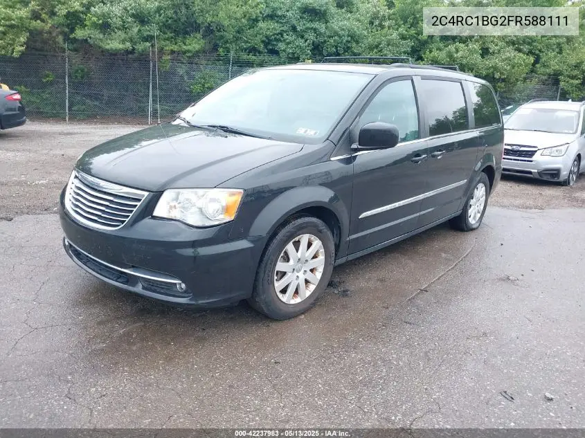 2015 Chrysler Town & Country Touring VIN: 2C4RC1BG2FR588111 Lot: 42237983