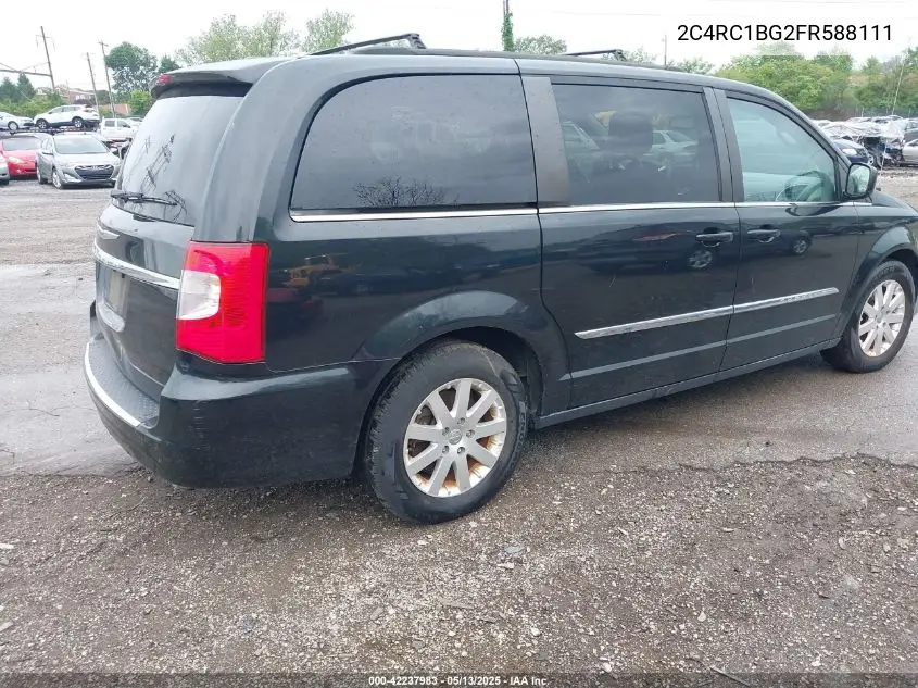 2015 Chrysler Town & Country Touring VIN: 2C4RC1BG2FR588111 Lot: 42237983