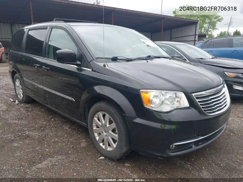 2015 Chrysler Town & Country Touring VIN: 2C4RC1BG2FR706318 Lot: 42250849