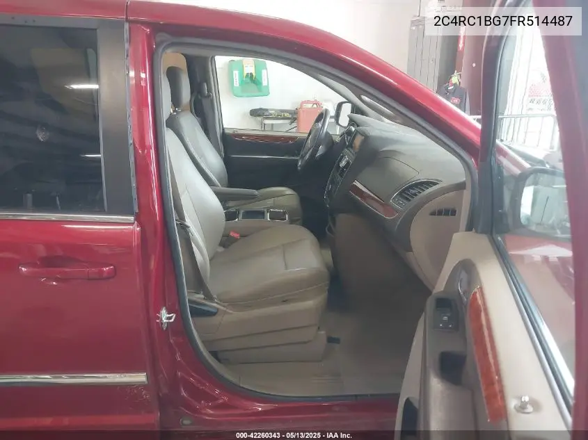 2015 Chrysler Town & Country Touring VIN: 2C4RC1BG7FR514487 Lot: 42260343