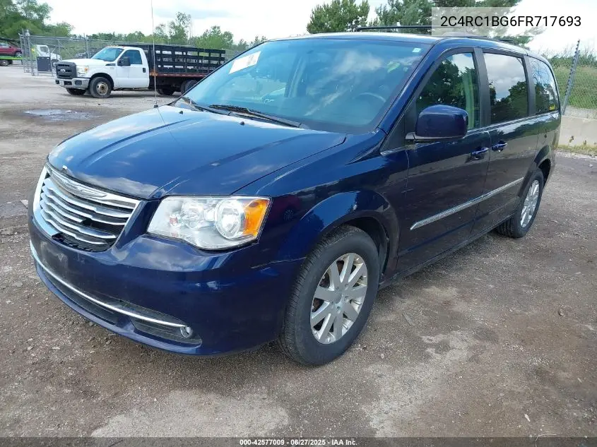 2015 Chrysler Town & Country Touring VIN: 2C4RC1BG6FR717693 Lot: 42577009