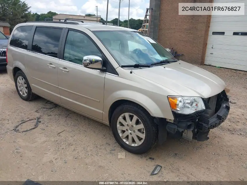 2015 Chrysler Town & Country Lx VIN: 2C4RC1AG1FR676827 Lot: 42766174