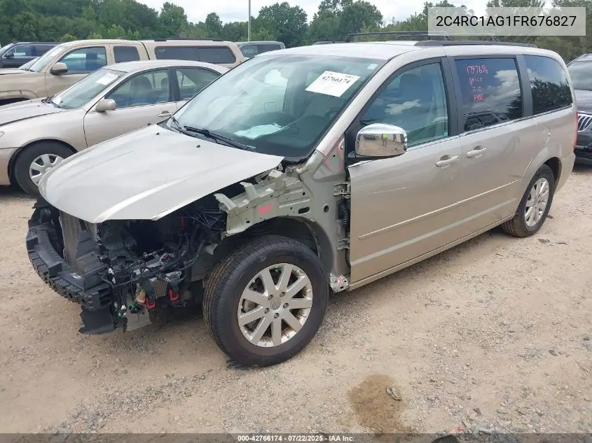 2015 Chrysler Town & Country Lx VIN: 2C4RC1AG1FR676827 Lot: 42766174