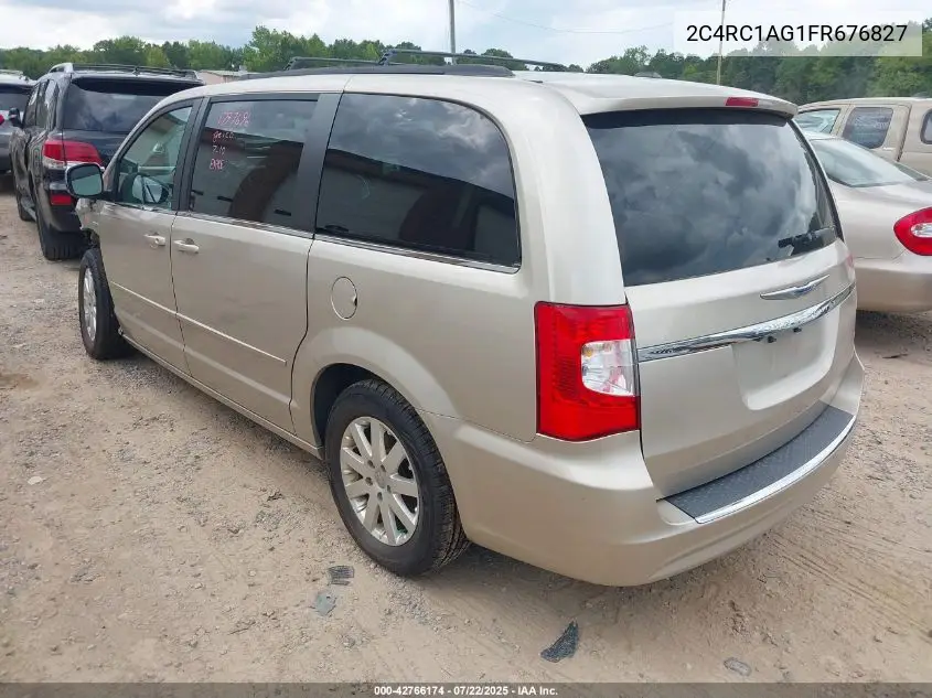 2015 Chrysler Town & Country Lx VIN: 2C4RC1AG1FR676827 Lot: 42766174