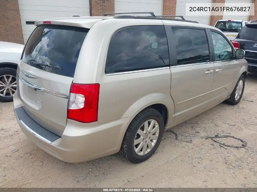 2015 Chrysler Town & Country Lx VIN: 2C4RC1AG1FR676827 Lot: 42766174