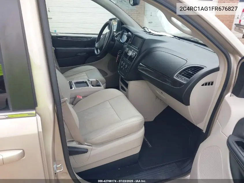 2015 Chrysler Town & Country Lx VIN: 2C4RC1AG1FR676827 Lot: 42766174