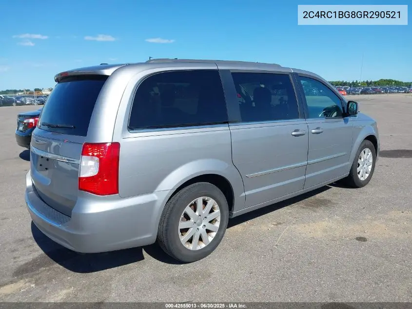 2016 Chrysler Town & Country Touring VIN: 2C4RC1BG8GR290521 Lot: 42555013