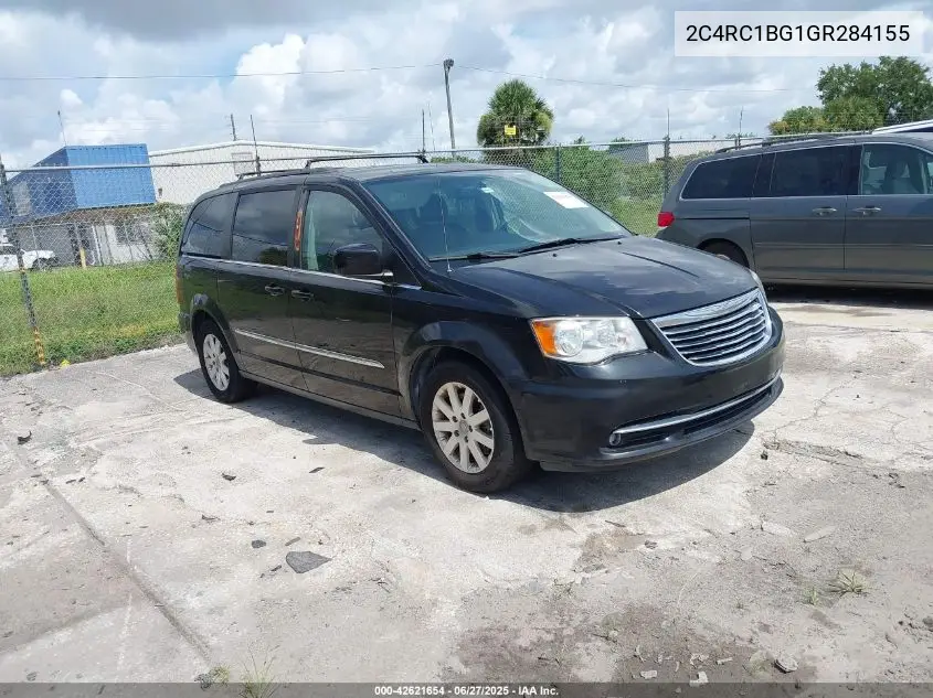 2016 Chrysler Town & Country Touring VIN: 2C4RC1BG1GR284155 Lot: 42621654
