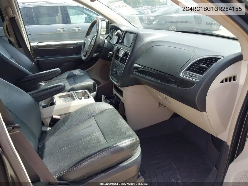 2016 Chrysler Town & Country Touring VIN: 2C4RC1BG1GR284155 Lot: 42621654