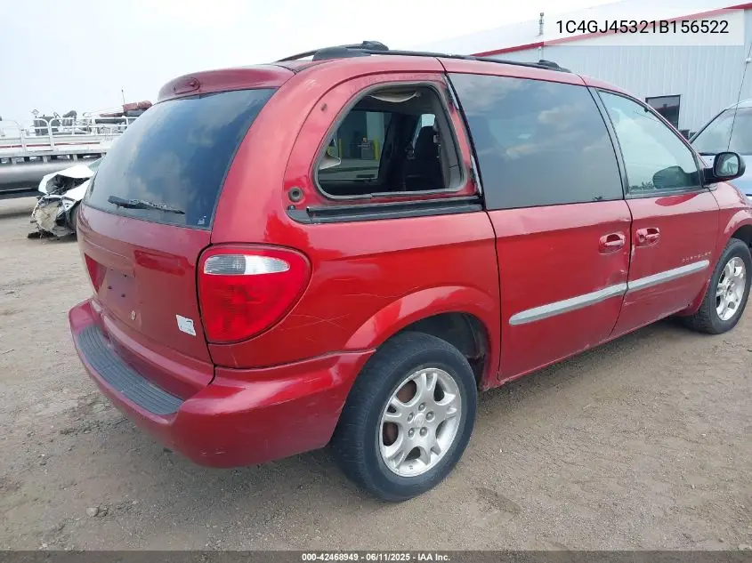2001 Chrysler Voyager Lx VIN: 1C4GJ45321B156522 Lot: 42468949