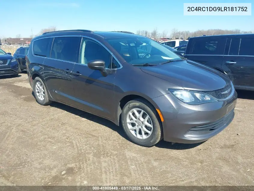 2020 Chrysler Voyager Lxi VIN: 2C4RC1DG9LR181752 Lot: 41805449