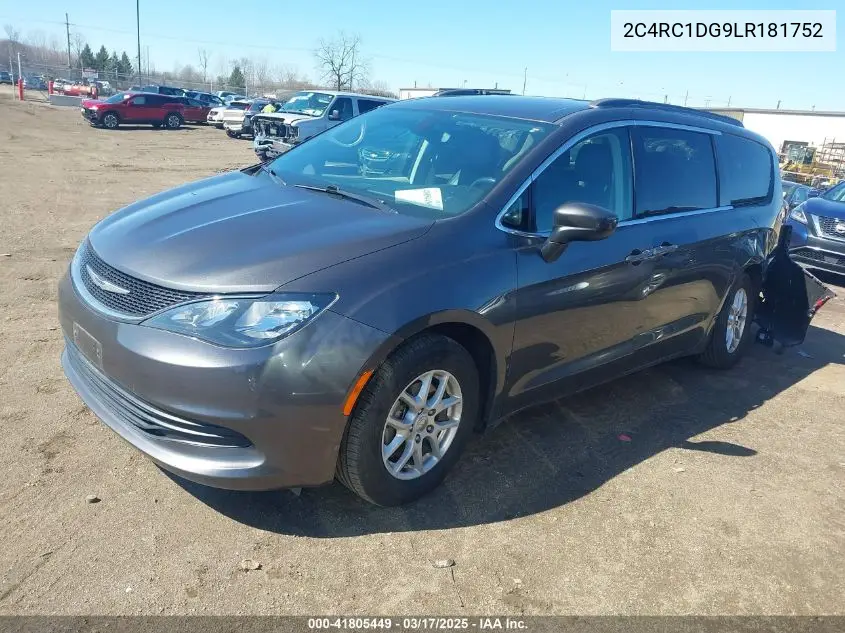 2020 Chrysler Voyager Lxi VIN: 2C4RC1DG9LR181752 Lot: 41805449