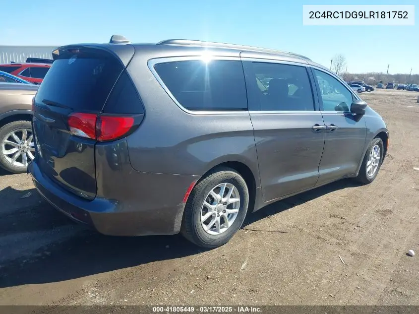 2020 Chrysler Voyager Lxi VIN: 2C4RC1DG9LR181752 Lot: 41805449