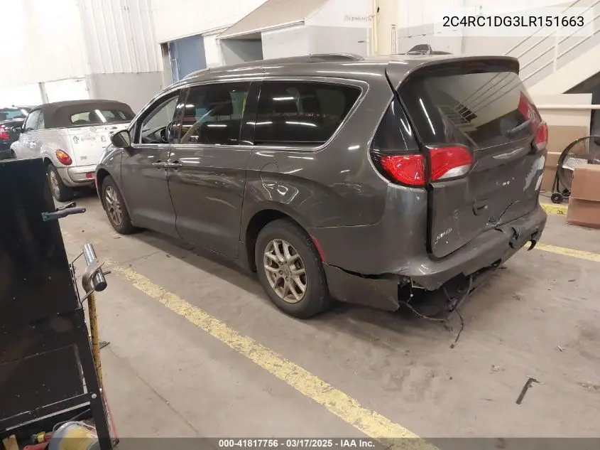 2020 Chrysler Voyager Lxi VIN: 2C4RC1DG3LR151663 Lot: 41817756