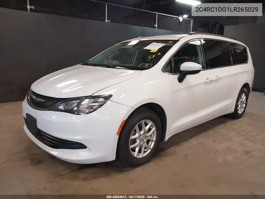 2020 Chrysler Voyager Lxi VIN: 2C4RC1DG1LR265029 Lot: 42043613