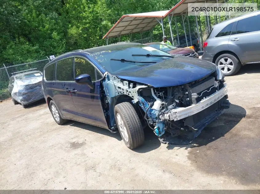 2020 Chrysler Voyager Lxi VIN: 2C4RC1DGXLR198575 Lot: 42157998