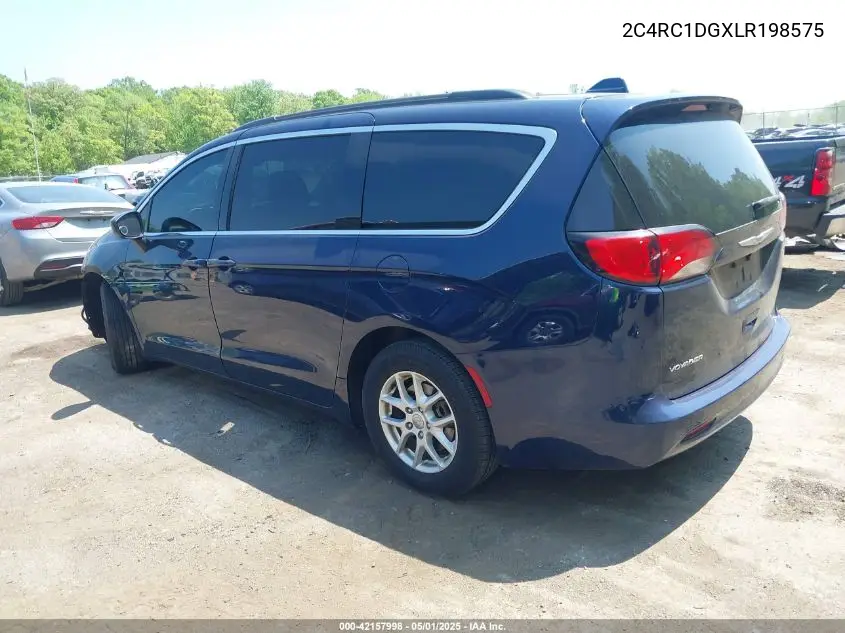 2020 Chrysler Voyager Lxi VIN: 2C4RC1DGXLR198575 Lot: 42157998