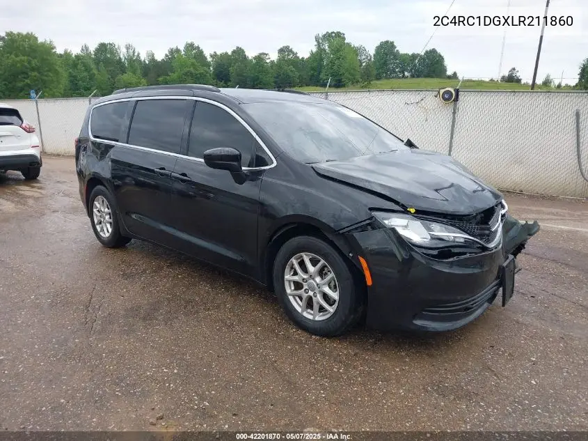 2020 Chrysler Voyager Lxi VIN: 2C4RC1DGXLR211860 Lot: 42201870