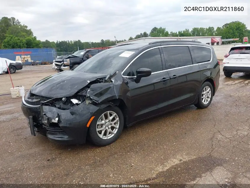 2020 Chrysler Voyager Lxi VIN: 2C4RC1DGXLR211860 Lot: 42201870