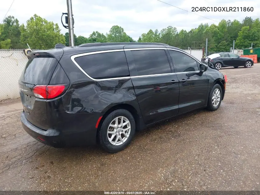 2020 Chrysler Voyager Lxi VIN: 2C4RC1DGXLR211860 Lot: 42201870