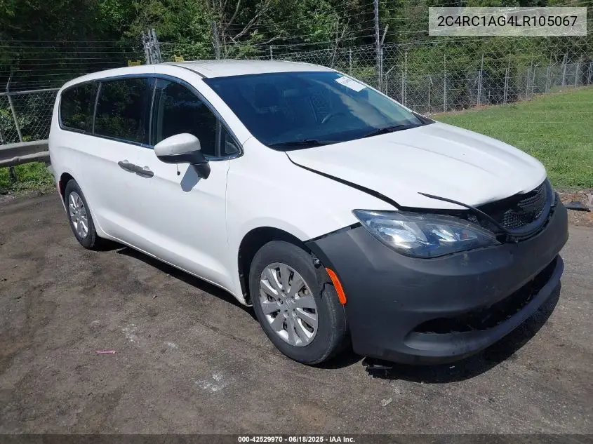 2020 Chrysler Voyager L VIN: 2C4RC1AG4LR105067 Lot: 42529970
