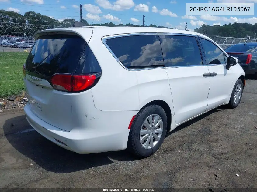 2020 Chrysler Voyager L VIN: 2C4RC1AG4LR105067 Lot: 42529970