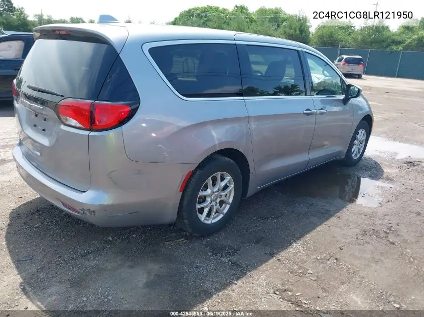 2020 Chrysler Voyager Lx VIN: 2C4RC1CG8LR121950 Lot: 42545559