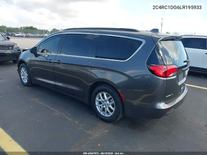 2020 Chrysler Voyager Lxi VIN: 2C4RC1DG6LR195933 Lot: 42547972