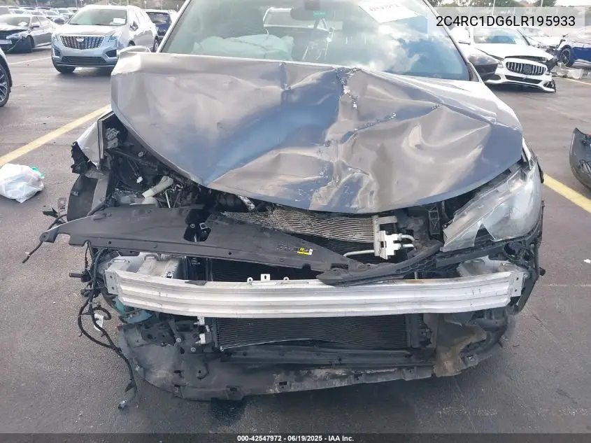 2020 Chrysler Voyager Lxi VIN: 2C4RC1DG6LR195933 Lot: 42547972