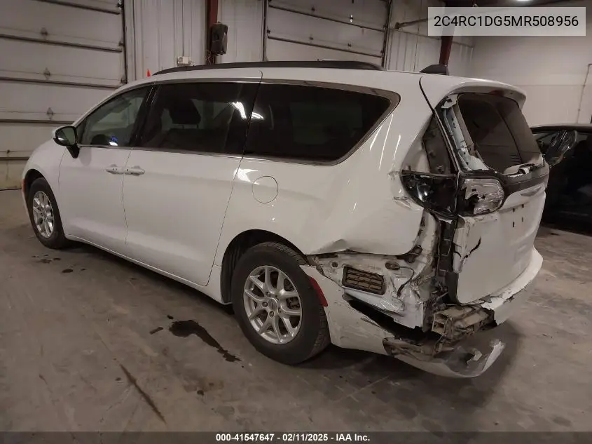 2021 Chrysler Voyager Lxi VIN: 2C4RC1DG5MR508956 Lot: 41547647