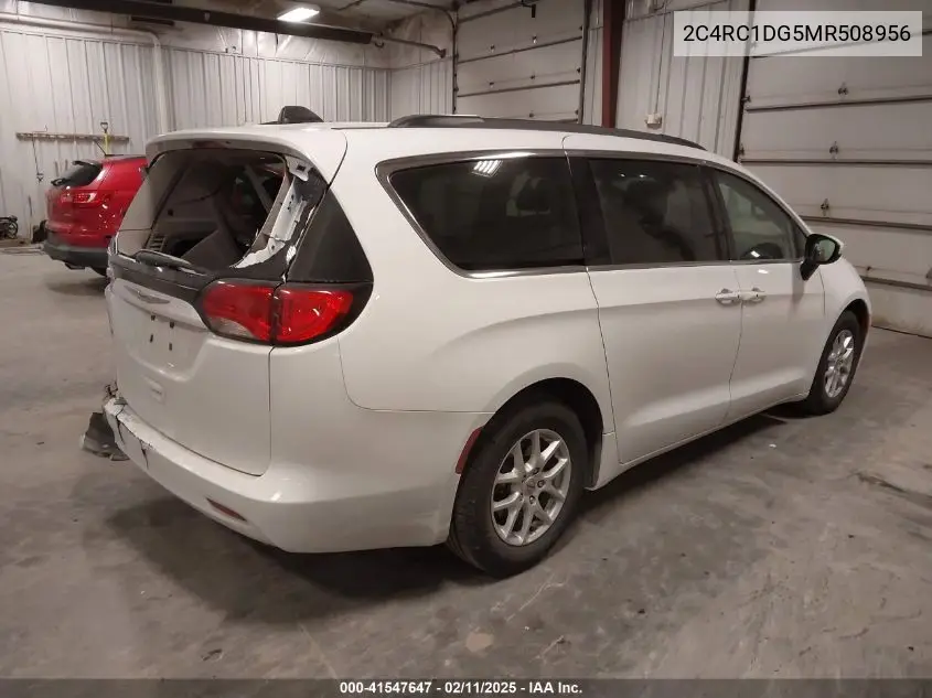 2021 Chrysler Voyager Lxi VIN: 2C4RC1DG5MR508956 Lot: 41547647
