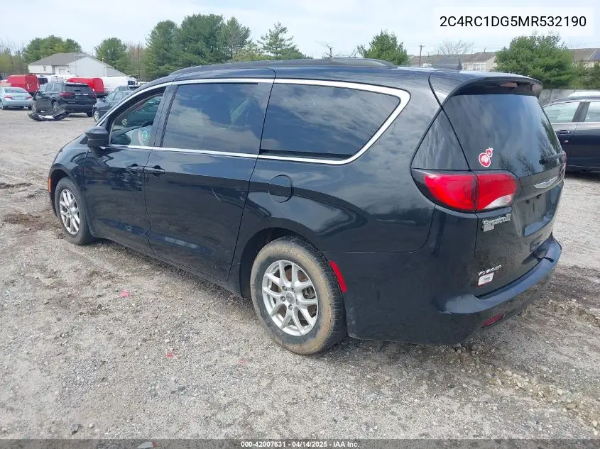 2021 Chrysler Voyager Lxi VIN: 2C4RC1DG5MR532190 Lot: 42007631