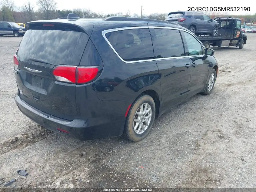 2021 Chrysler Voyager Lxi VIN: 2C4RC1DG5MR532190 Lot: 42007631
