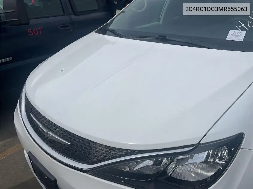 2021 Chrysler Voyager Lxi VIN: 2C4RC1DG3MR555063 Lot: 42250065