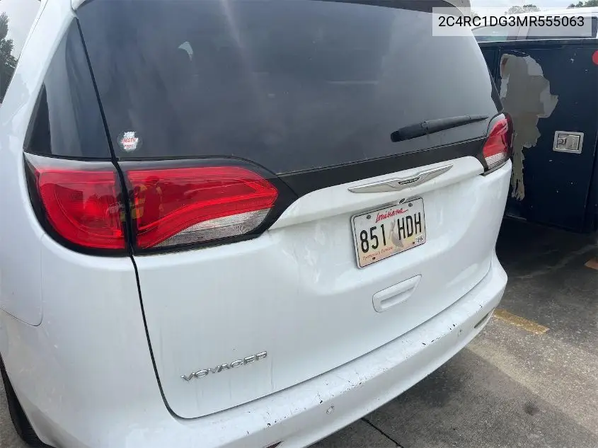 2021 Chrysler Voyager Lxi VIN: 2C4RC1DG3MR555063 Lot: 42250065