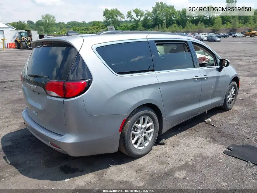 2021 Chrysler Voyager Lxi VIN: 2C4RC1DG0MR569650 Lot: 42481514
