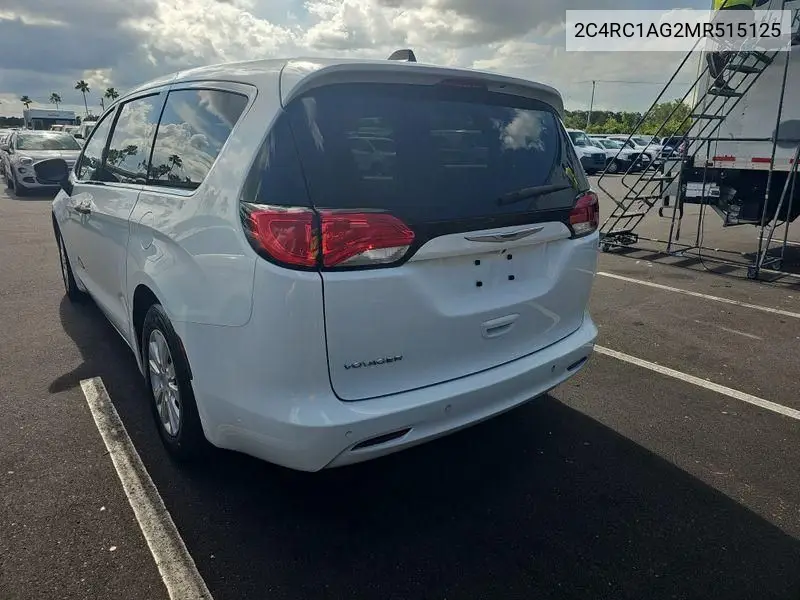 2021 Chrysler Voyager L VIN: 2C4RC1AG2MR515125 Lot: 42633668